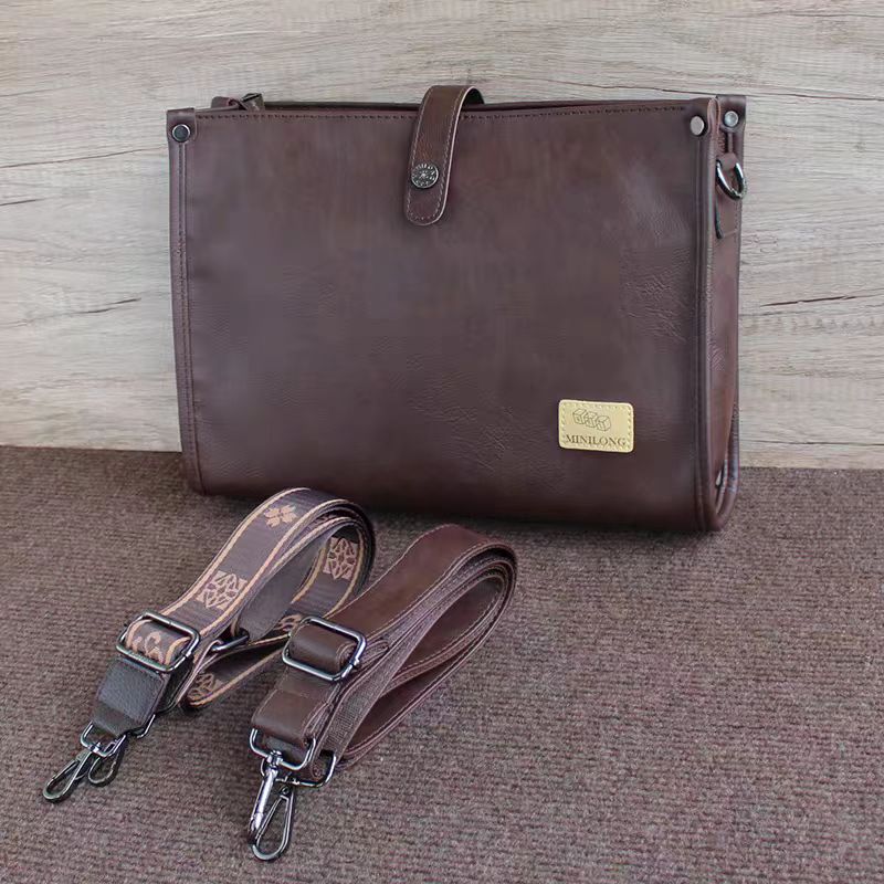 奢華皮革斜挎包