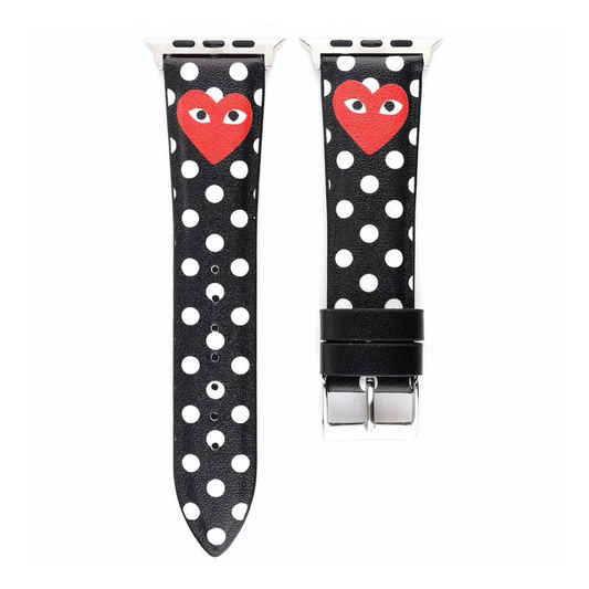 “CDG”皮革錶帶