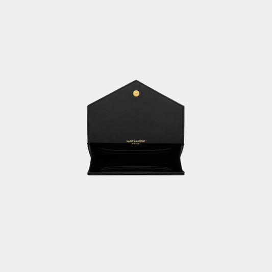 C-m 絎縫小羊皮小錢包