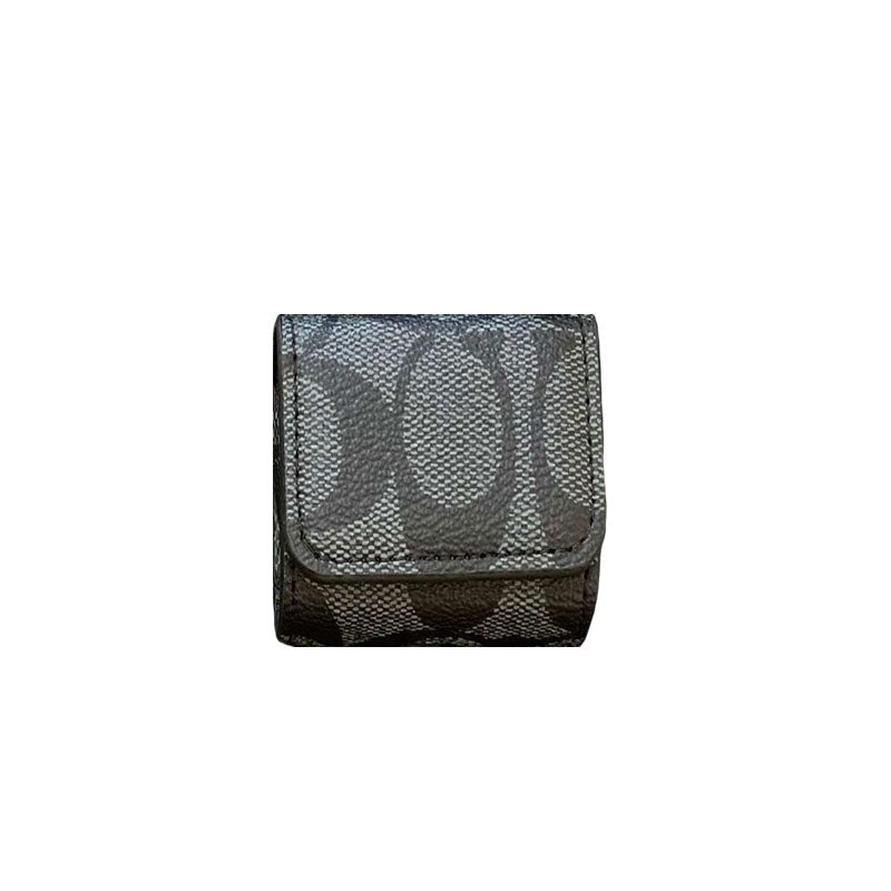 Estuches Luxury Coach para AirPods de tercera generación Café-YH240425