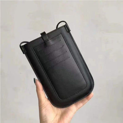 Crossbody læder telefontaske