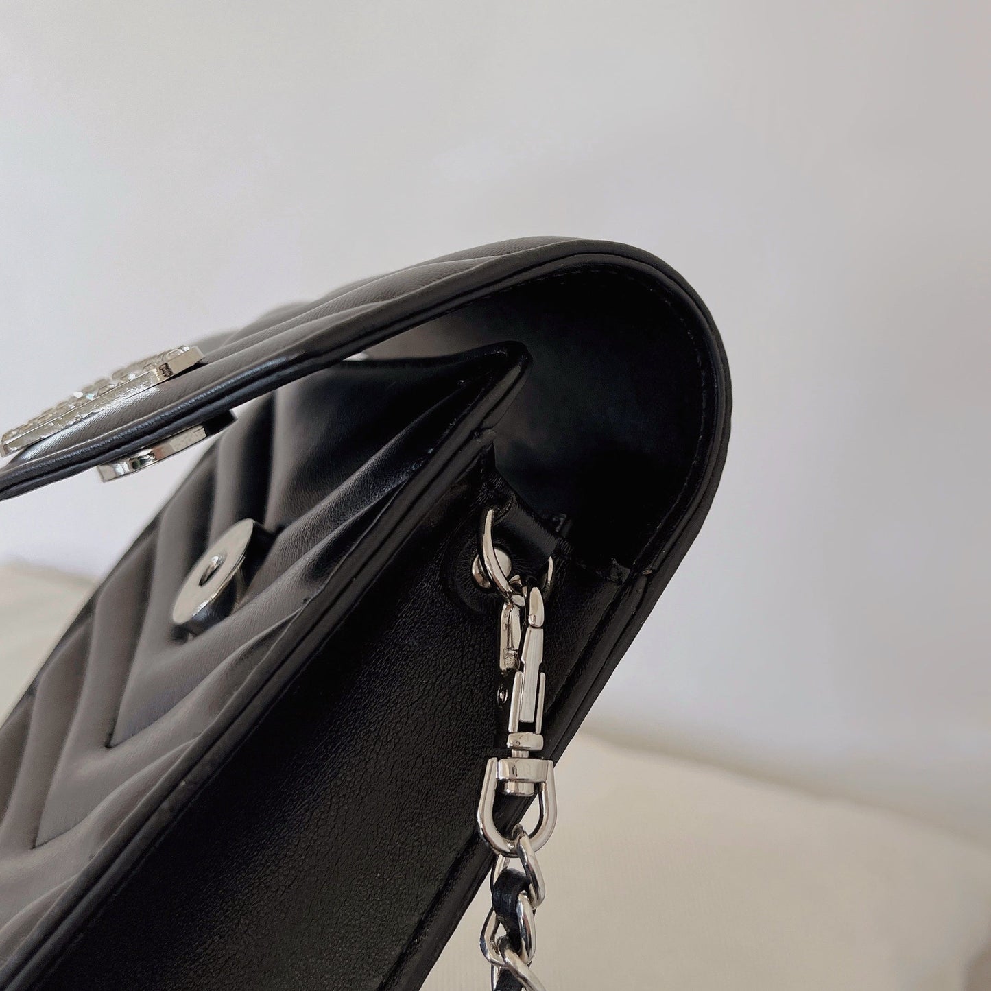 크로스바디 가죽 휴대폰 가방