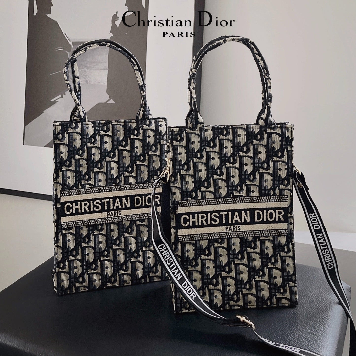 Klassinen kantolaukku Crossbody-hihnalla