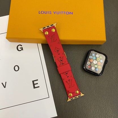 Rannekoru de rechange Apple avec koristelu, niitit ja monogrammi ja kohokuvio KELLORANNAT