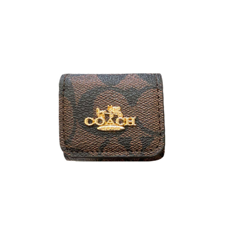 Luxury Coach AirPods -kotelot Vaaleanruskea-LGK240425