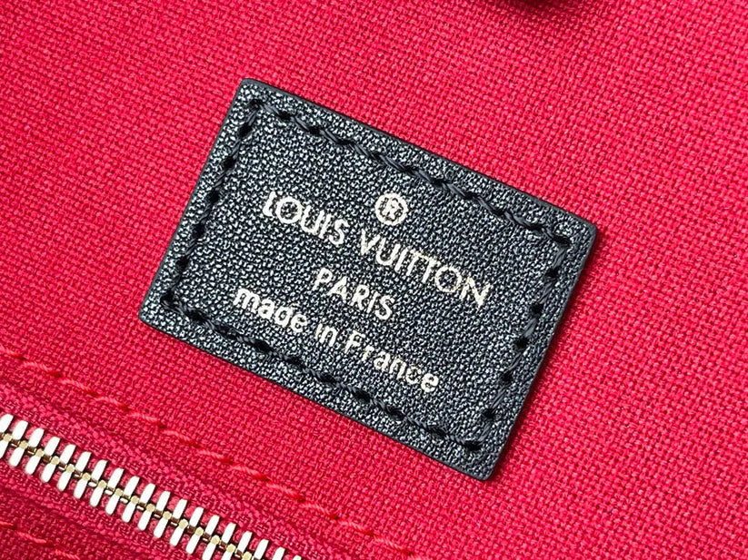 Skórzana torba z monogramem Luxe