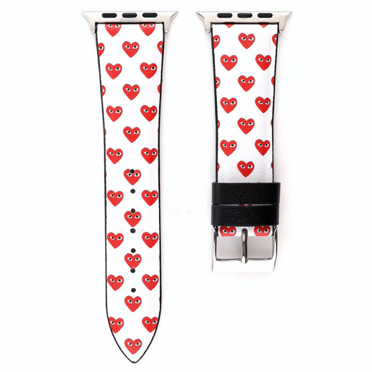 “CDG”皮革錶帶