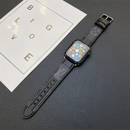 APPLE WATCH ストラップ ステッチモノグラムレザー