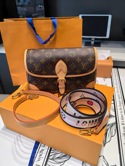 Vintage-inspirierte Box-Handtasche