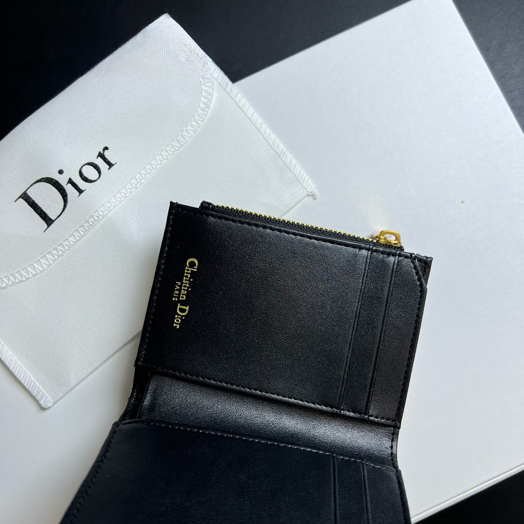 Klassinen jacquard-minilompakko