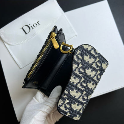 Klassinen jacquard-minilompakko