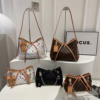 Umhängetasche mit Monogramm-Kreuzriemen