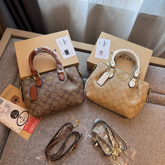 完璧に作られた：高級感のあるレザーハンドバッグ