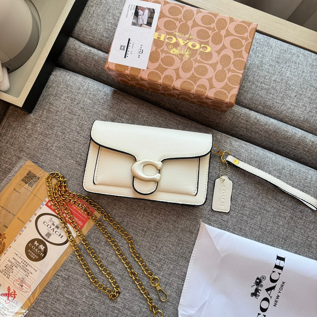 Lett luksus håndveske i skinn