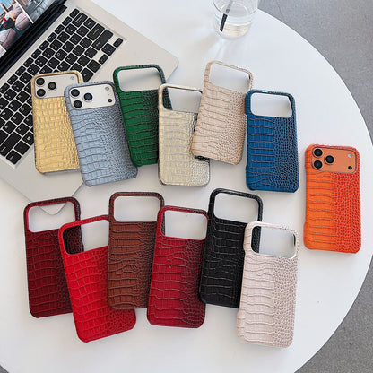 Θήκη τηλεφώνου πολυτελείας Crocodile Texture