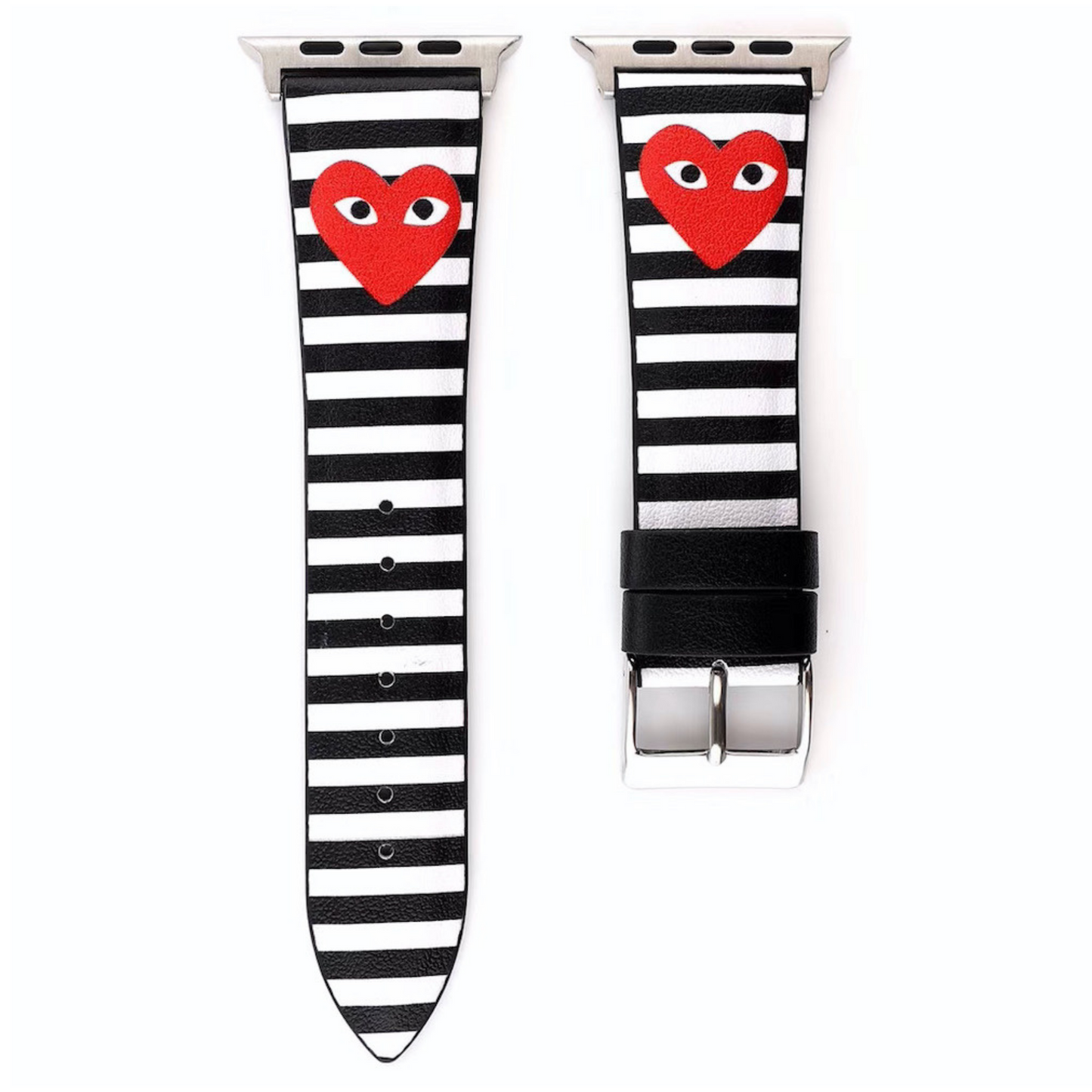 “CDG”皮革錶帶