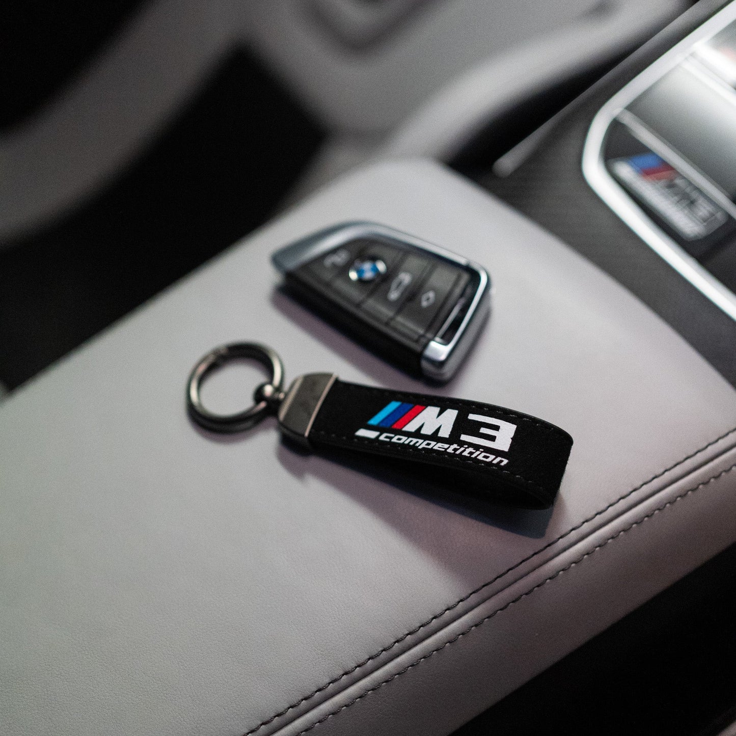 Высококачественный кожаный брелок