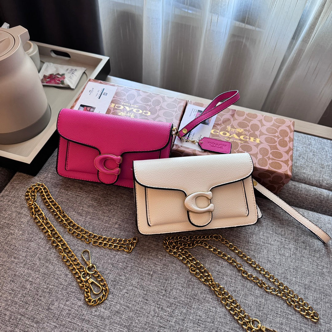 Lett luksus håndveske i skinn