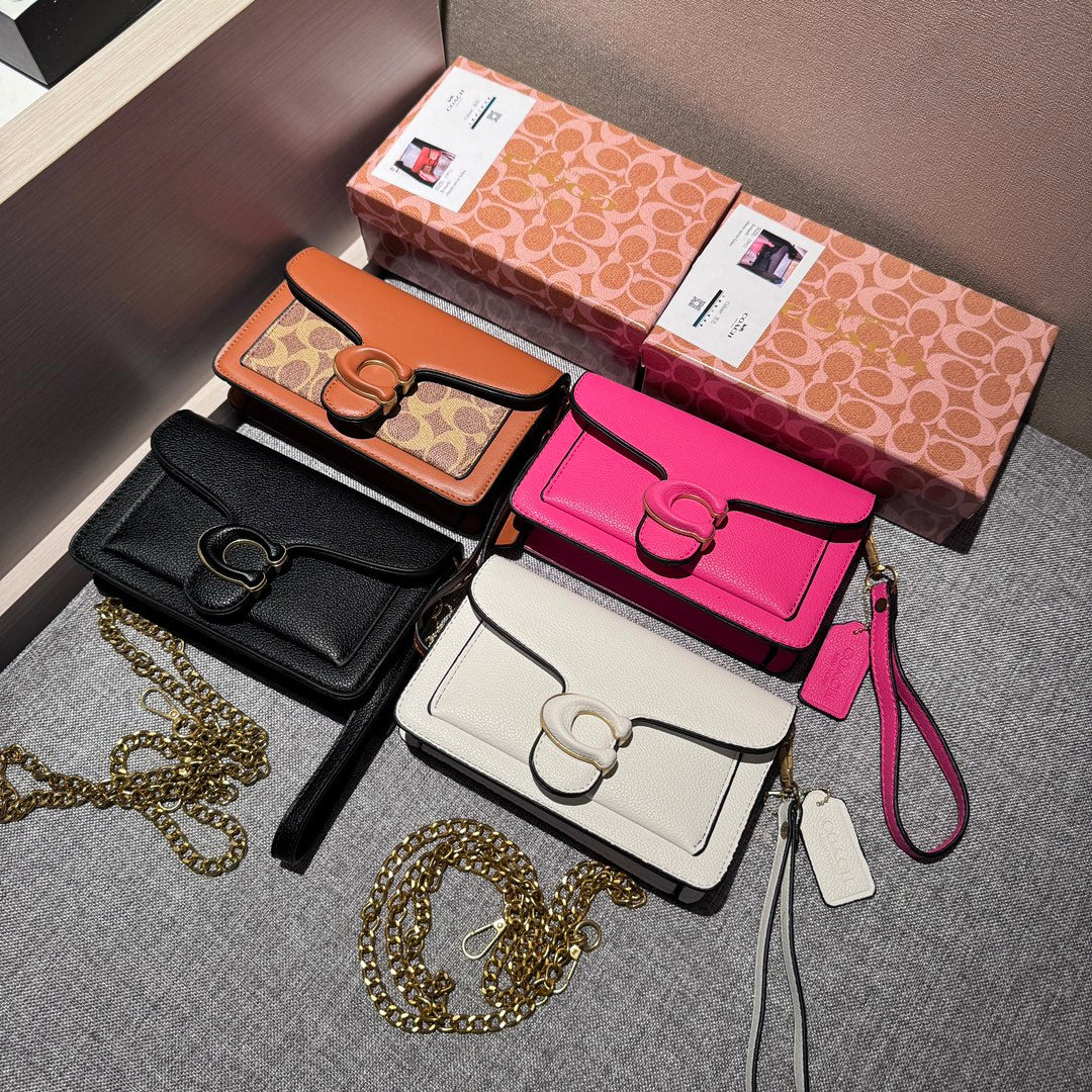 Luxe tekstur læder håndtaske 016