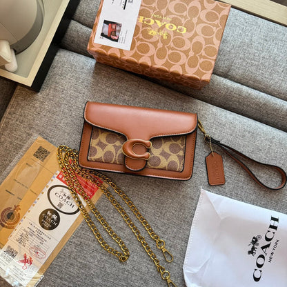 Lett luksus håndveske i skinn