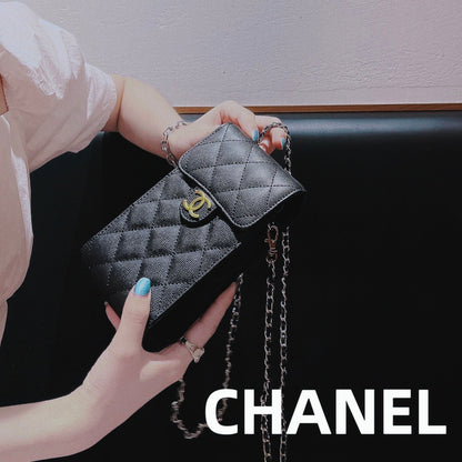 Crossbody læder telefontaske