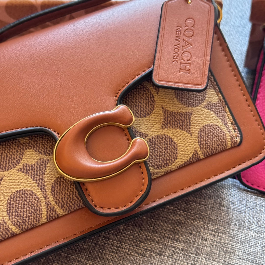 Lett luksus håndveske i skinn