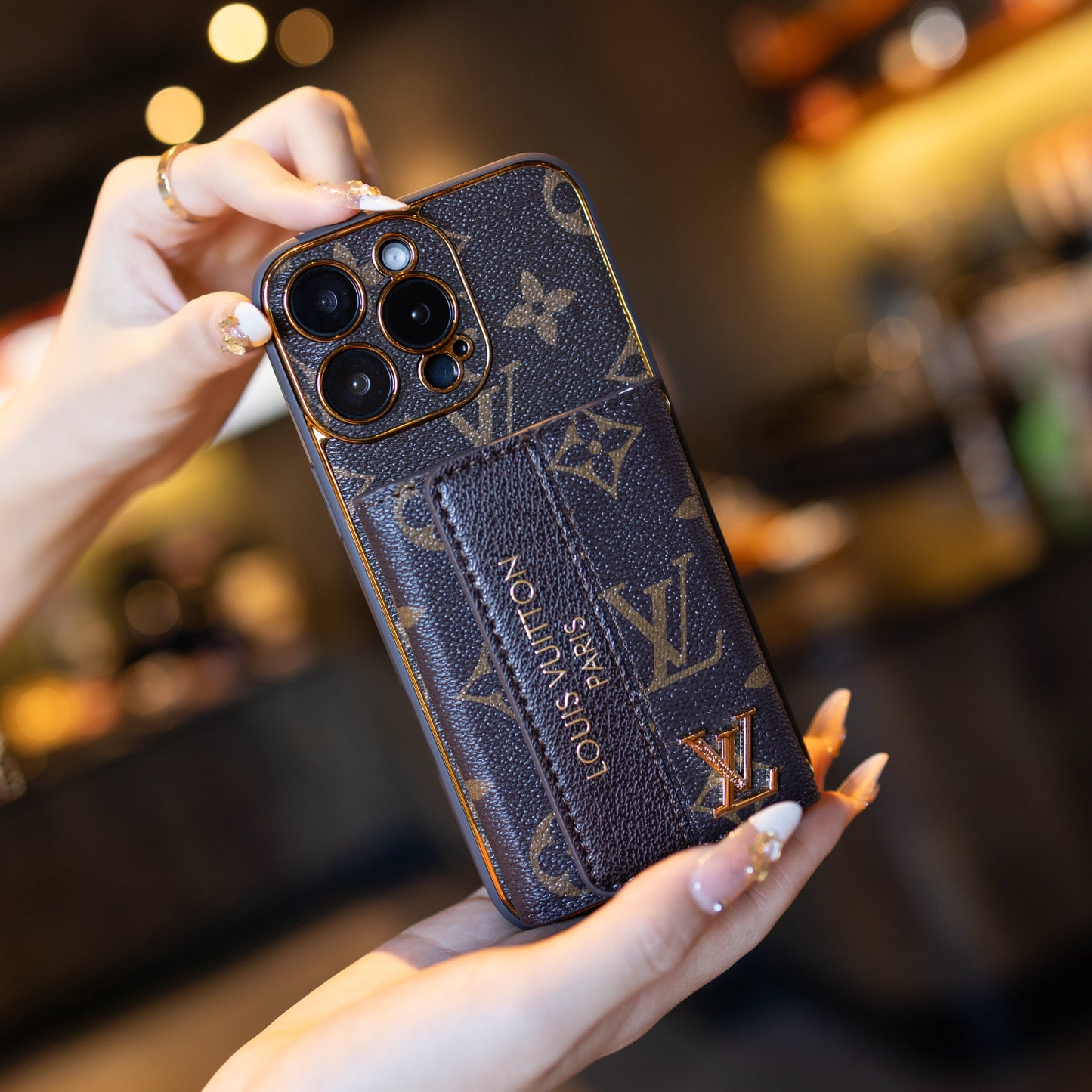 新款經典奢華卡包手機殼02