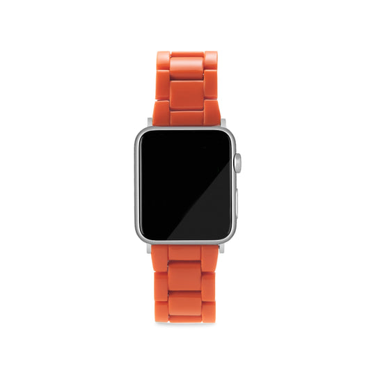 亮橙色 Apple Watch 錶帶