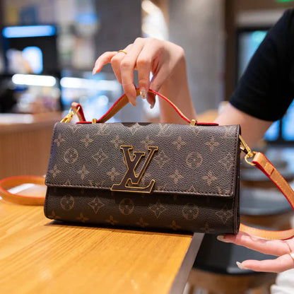 Luxe Texture Leather Handbag