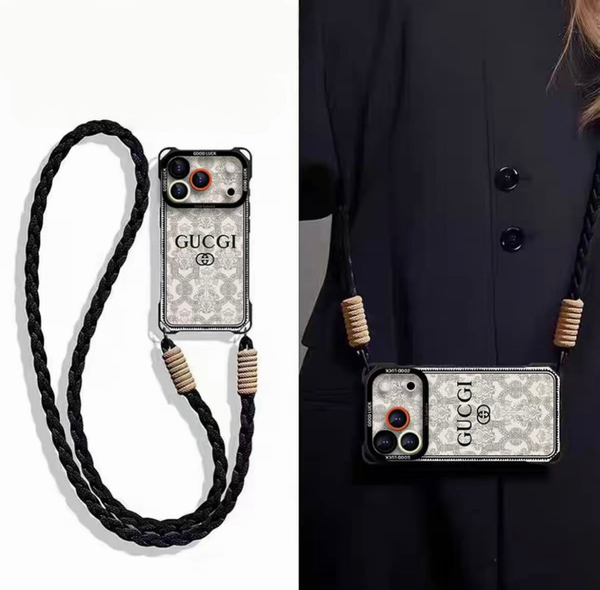 Håndholdt lædertelefonetui & Crossbody-design · iPhone 17 Ny udgivelse