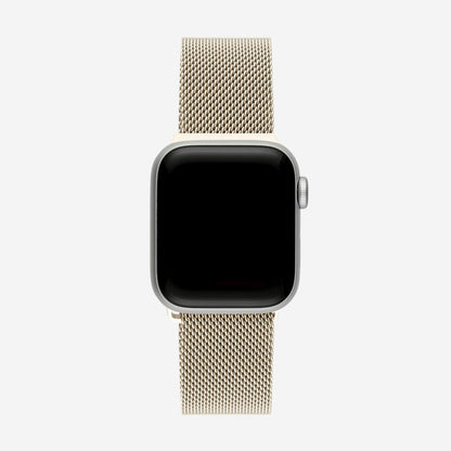 Cinturino per Apple Watch con passante alla milanese - Starlight