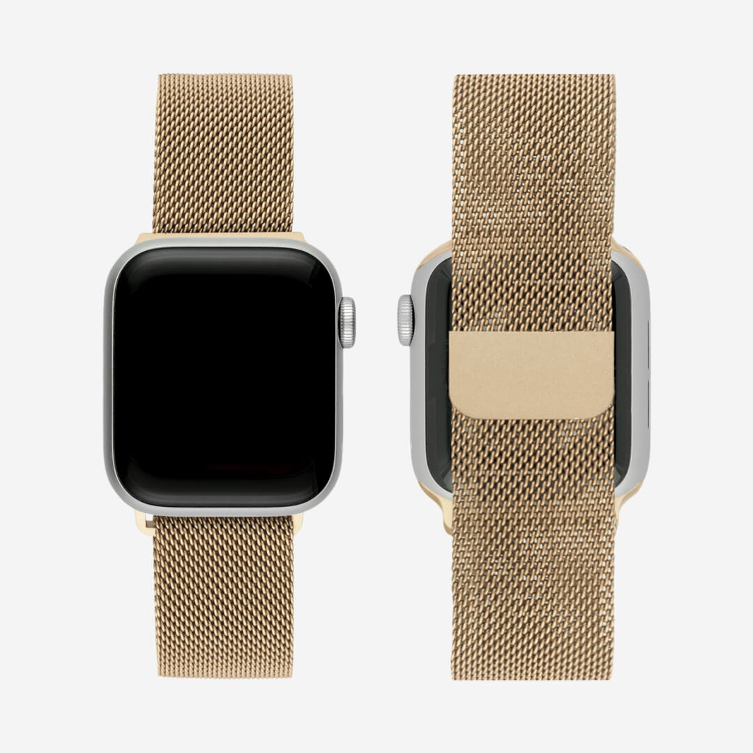 Correa Milanese Loop para Apple Watch - Oro vintage