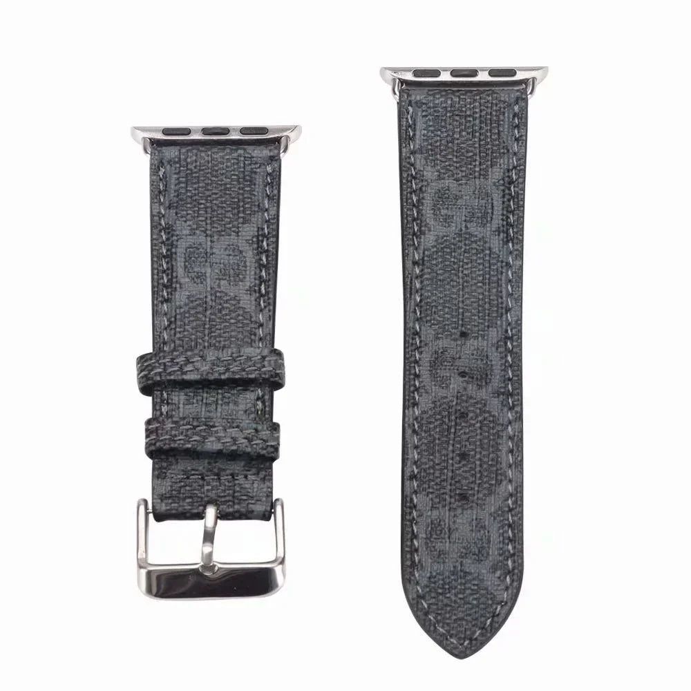 高品質皮革 Apple 錶帶