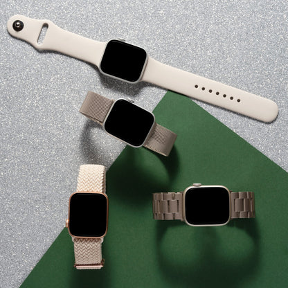 Cinturino per Apple Watch con passante alla milanese - Starlight