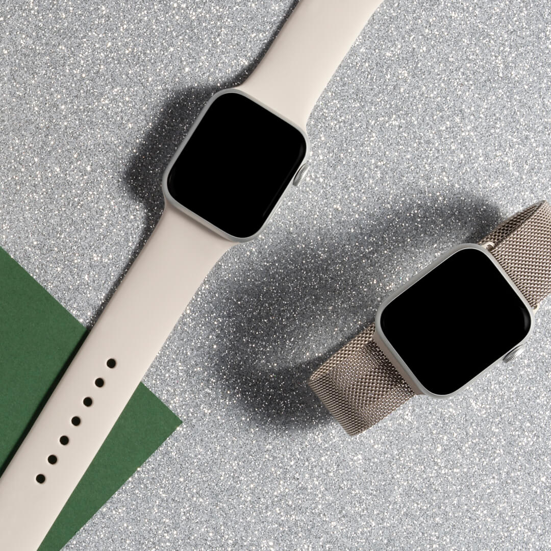 Cinturino per Apple Watch con passante alla milanese - Starlight
