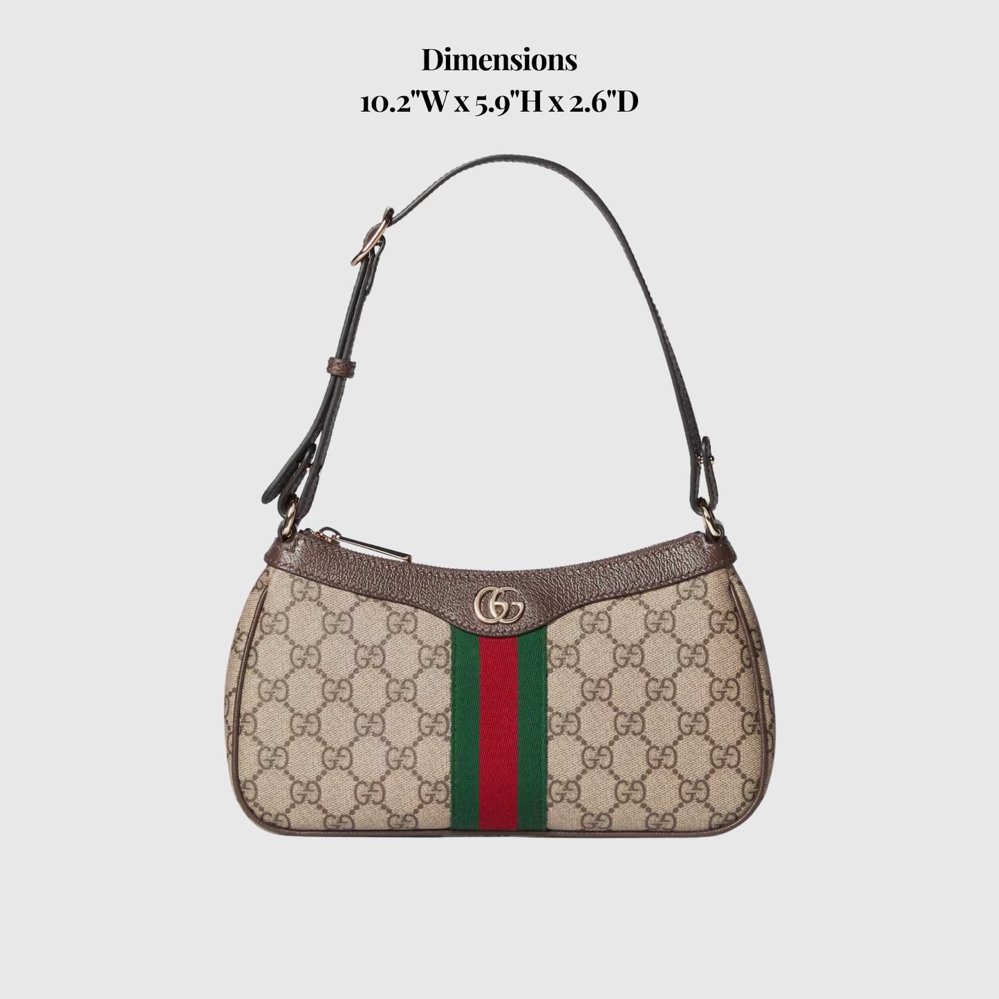 Lærredsmønstret skuldertaske