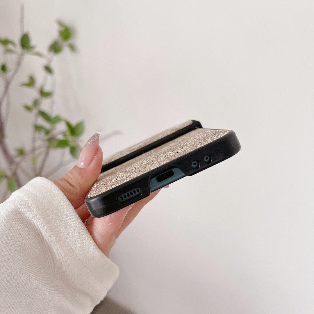 Coach Z フリップ/Z フォールド サムスン 携帯電話ケース フィンガー ストラップ付き