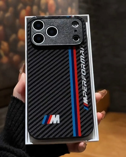 BMW Carbon Fiber Sport -puhelinkotelo | iPhone 17 -sarja