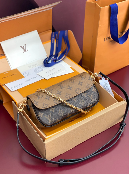 Luksus klassisk monogram skuldertaske