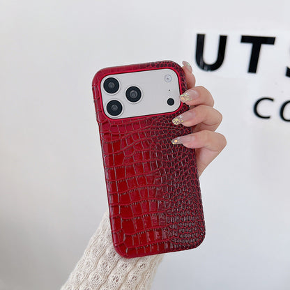 Θήκη τηλεφώνου πολυτελείας Crocodile Texture