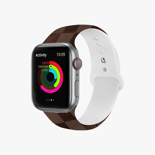 Pulseira Apple Watch | Xadrez Marrom